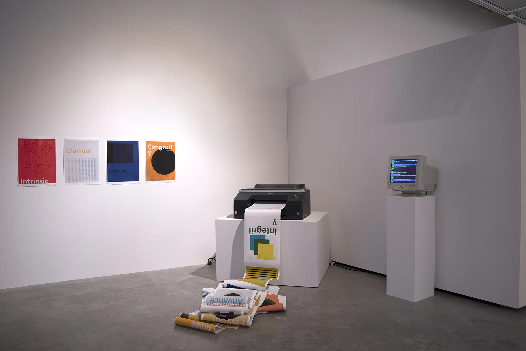 lenna on display on Illingworth Kerr Gallery | Alberta University of the Arts, Canada
